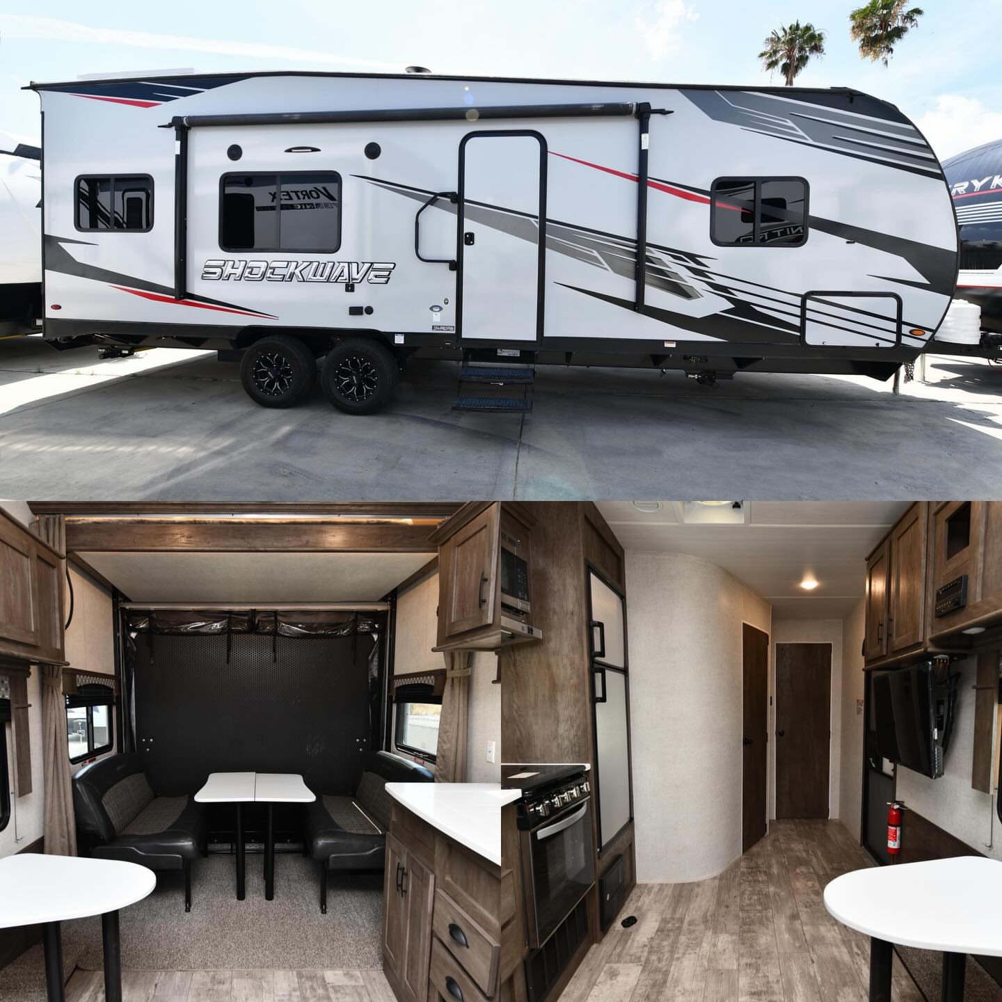 Read more about the article 2021 Forest River Shockwave 24RQGMX toy hauler